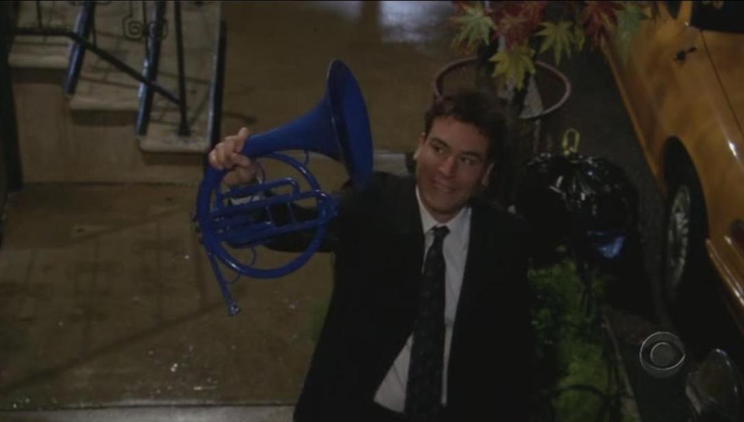 Ted Stole A Blue French Horn